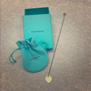 Tiffany & Co heart necklace